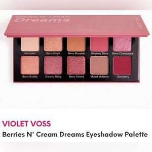 NIB Violet Voss Berries N’ Cream Dreams Velvety Eye Shadow Palette